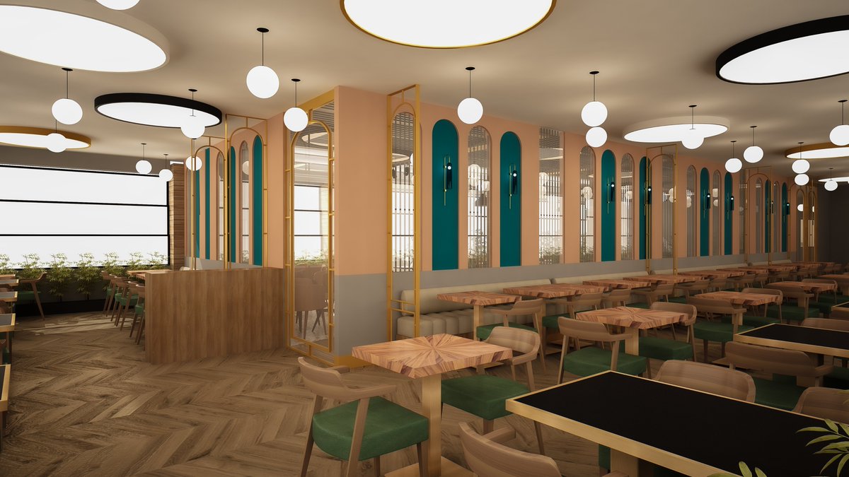 WTBCompany's tweet image. Our terrace cafe project that will start in January 2022 in #Hargeisa-#Somaliland. #WTBCompany #CatarinoHotel #Restaurant #InteriorDesign #Furnitures