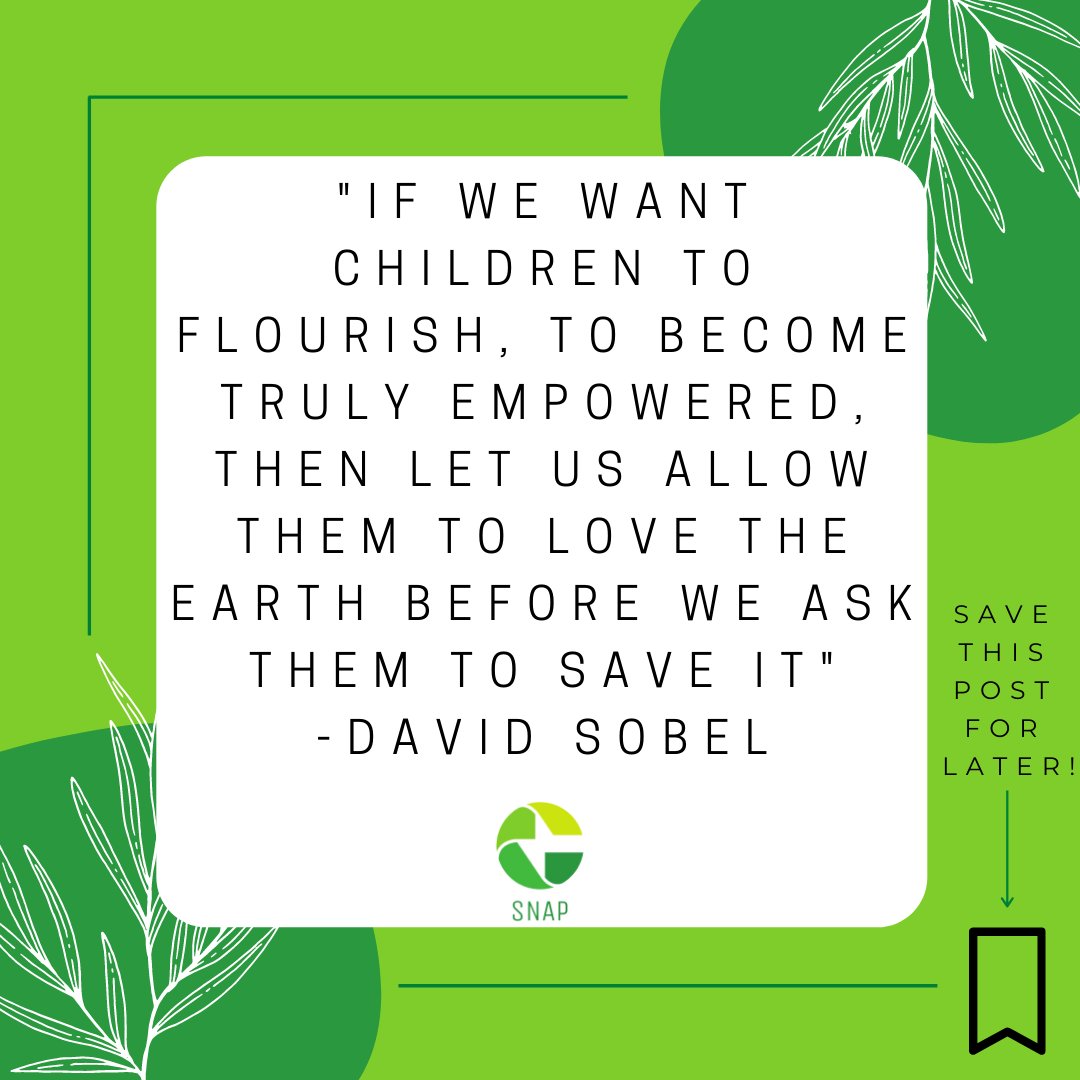 snapforchange's tweet photo. We get to see everyday the natural connection and love children have for nature🌍💚 #SNAP https://t.co/ILZkGWGa2i