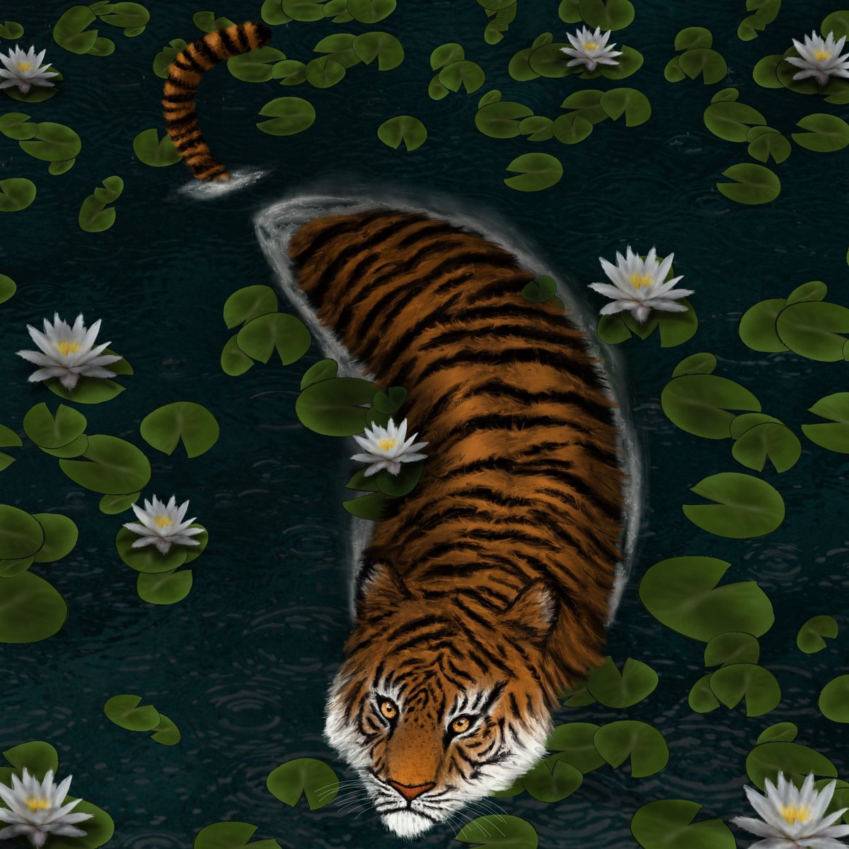 Hi #NFTCommunity #nftcollectors 🐅

I just listed "Tiger" for sale on @withFND 🐯
  
 1/1 edition       ⬇️Link ⬇️
foundation.app/@osmankubat/~/…