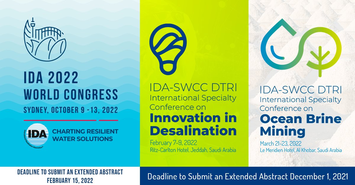 International Desalination Association Ida Idadesal Twitter International Desalination Association Ida Idadesal Twitter