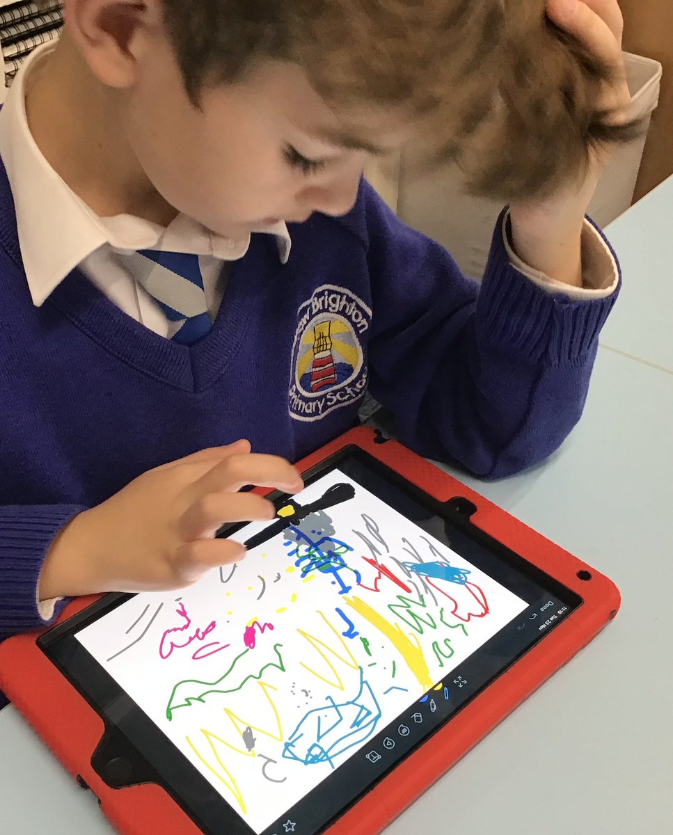 NBPSComputing's tweet photo. π¨π΅ Class 6 @NewBrightonPS listened to 'Neptune' by Gustav Holst and created their own musical composition art in @showbie. A lovely idea @WeAreComputing @Raspberry_Pi. #nbpsArt #nbpsMusic https://t.co/fGlM38DYhy
