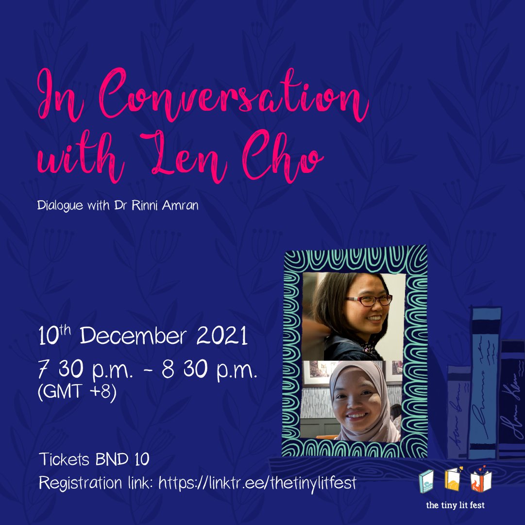 thetinylitfest's tweet photo. We're so excited to welcome award-winning author Zen Cho (@zenaldehyde) to #tinylitfest 2021! Zen Cho will be in conversation with local literary scholar Dr Rinni Amran.
⠀
Come hang out with us this December!

🎟Register now: https://t.co/IdXi468wvd #linkinbio https://t.co/uKHMFUOnFN