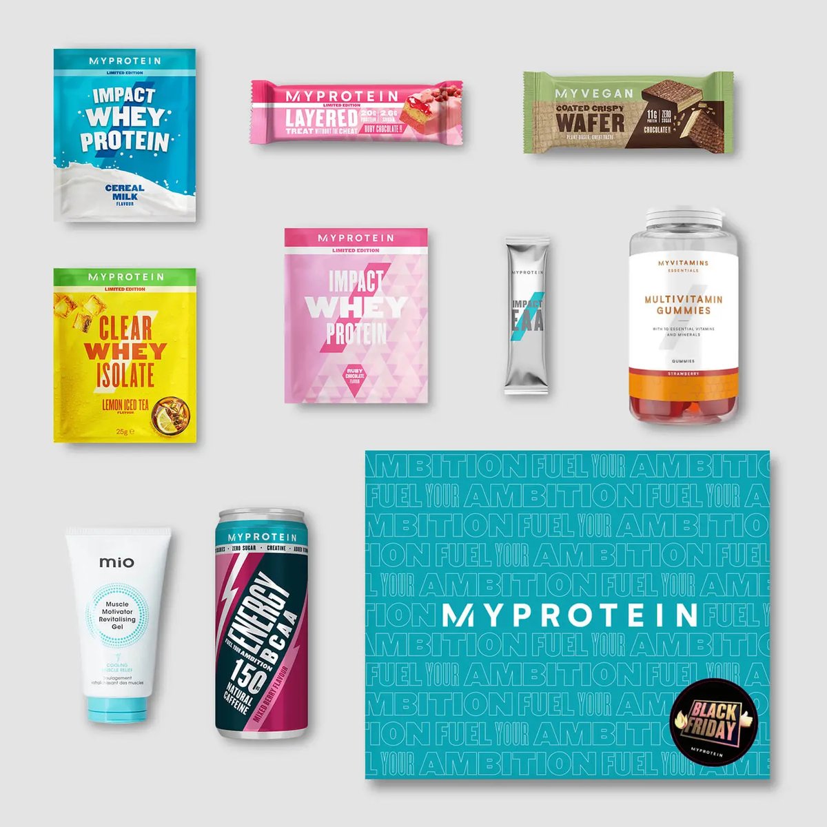 #Myprotein Black Friday - Save 55% Off everything
bit.ly/3nTohKs
+Check out the Myprotein Limited Edition Black Friday Box