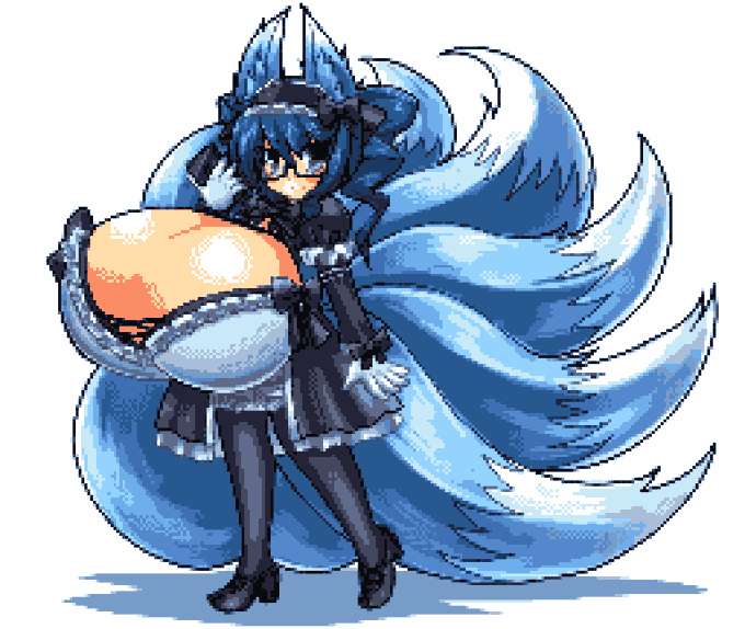 この絵だいぶオーパーツ的クオリティですね……
 #ドット絵こんばーた
https://t.co/wT6SbVHgaz 