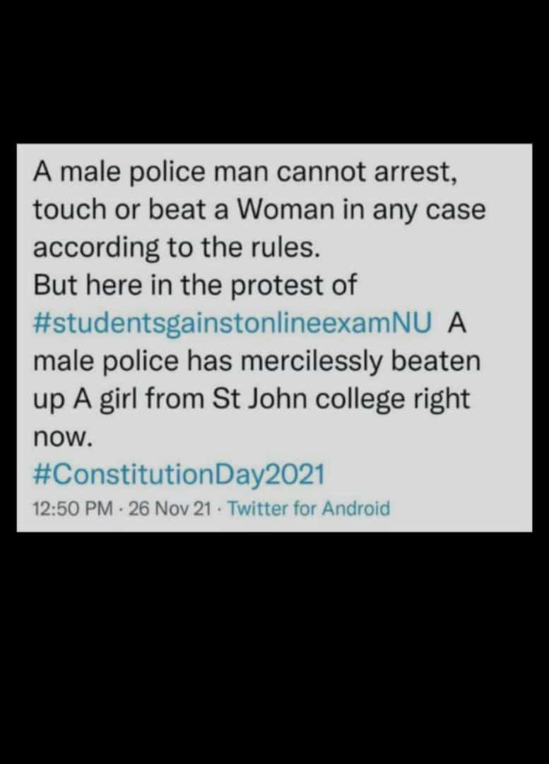 Ghukamu1's tweet photo. He needs to be discharged quickly https://t.co/tespUEd1QY