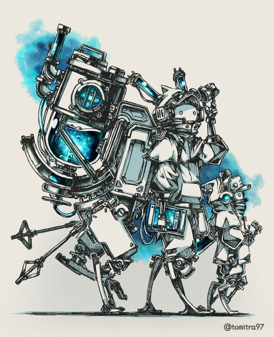 「ゴーグル 人型ロボット」のTwitter画像/イラスト(新着)｜2ページ目