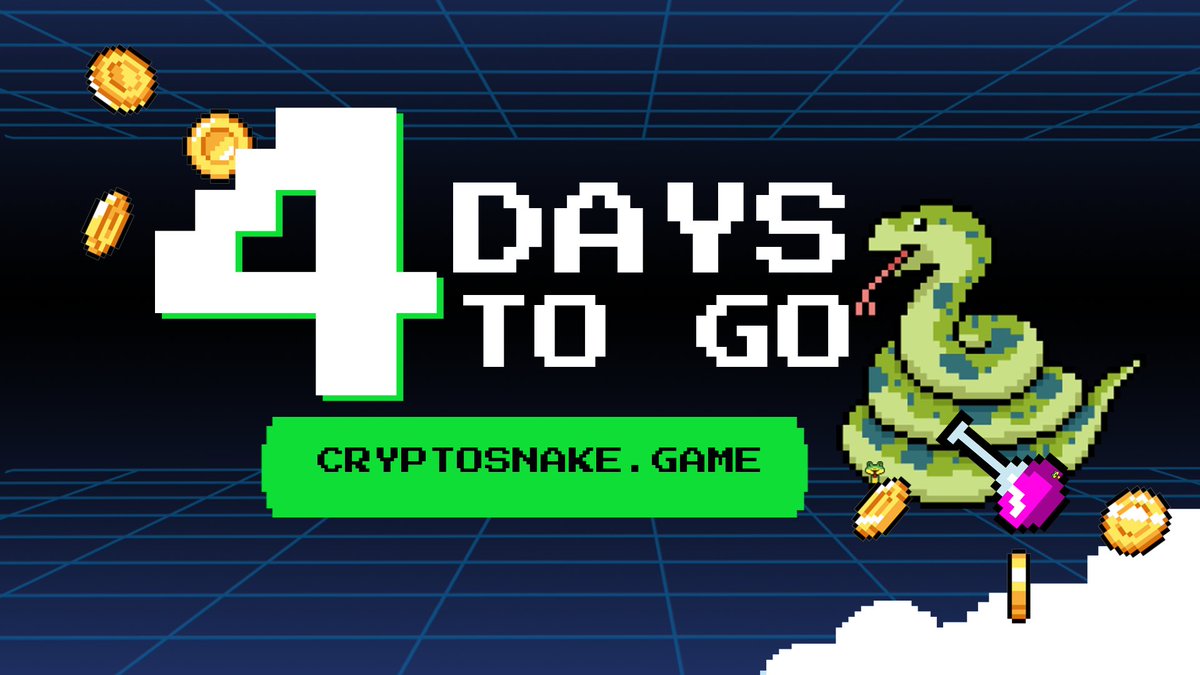 📢 Namarkahan niyo na ba ang Kalendaryo niyo?

4⃣ araw na lang Iaunching na ng Cryptosnake Game!!

Sino ang excited diyan? Comment kayo ng ahas dali!

🐍🐍🐍

cryptosnake.game