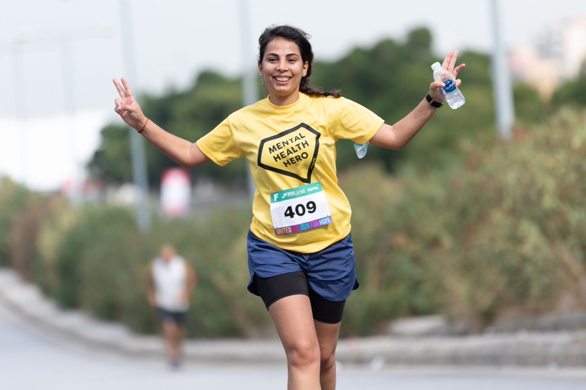 dalmok's tweet photo. ✅ 42.195 KMs.
✅ Mental health hero marathoner.
Never ever underestimate your capacities, any strength or weakness point, and the power of your mind. It is beyond #running…it is a lifetime journey🤟
First time #marathoner 😎
#teamwalid #beirutmarathon2021 https://t.co/j3xQLeSc3w