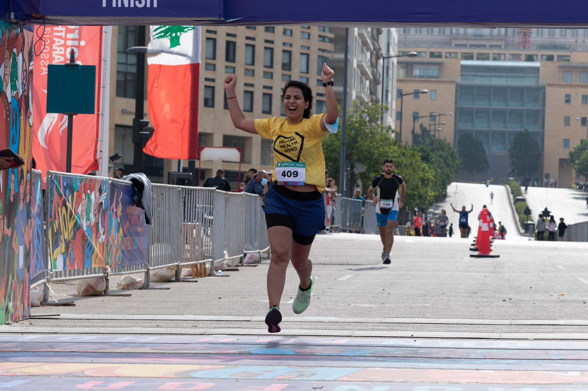 dalmok's tweet photo. ✅ 42.195 KMs.
✅ Mental health hero marathoner.
Never ever underestimate your capacities, any strength or weakness point, and the power of your mind. It is beyond #running…it is a lifetime journey🤟
First time #marathoner 😎
#teamwalid #beirutmarathon2021 https://t.co/j3xQLeSc3w
