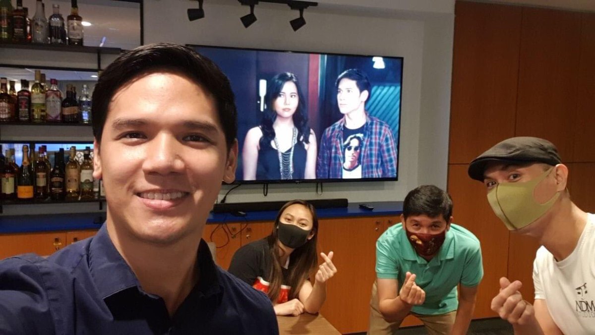 teamgeraldOfc's tweet photo. Back on track! #TOGStheMovie with @TheGeraldSantos 
and Direk @coyramilo  - Njel De Mesa

#NDMstudios #geraldsantos https://t.co/Nl83W4ZTaR