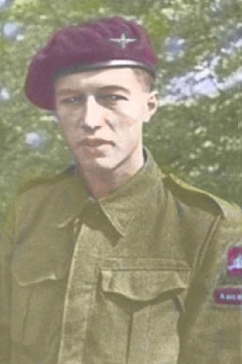 dewood62's tweet photo. @DickDelingpole Nice, heres a pic of my uncle before he was killed on DDay at Pegasus Bridge. https://t.co/WWUKt7pZGN
