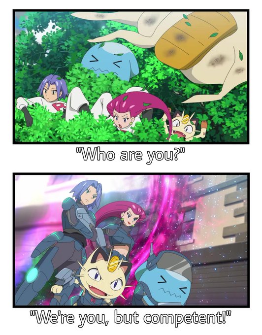 Rocket friends, please don't be mad at me for this!🏃‍♀️ #anipoke #ロケット団 