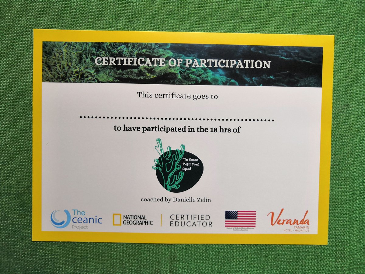 LSKlearning's tweet photo. Tomorrow, final session of The @project_oceanic Coral Squad Program - #ExplorerMindset tokens ready to #ConnectFurther.
10 young Mauritians inspired and empowered to be Caring and Responsible Planetary Stewards.
#EducatorExplorer #StudentExplorers💛🌊🇲🇺 https://t.co/dxl5OUSH8s