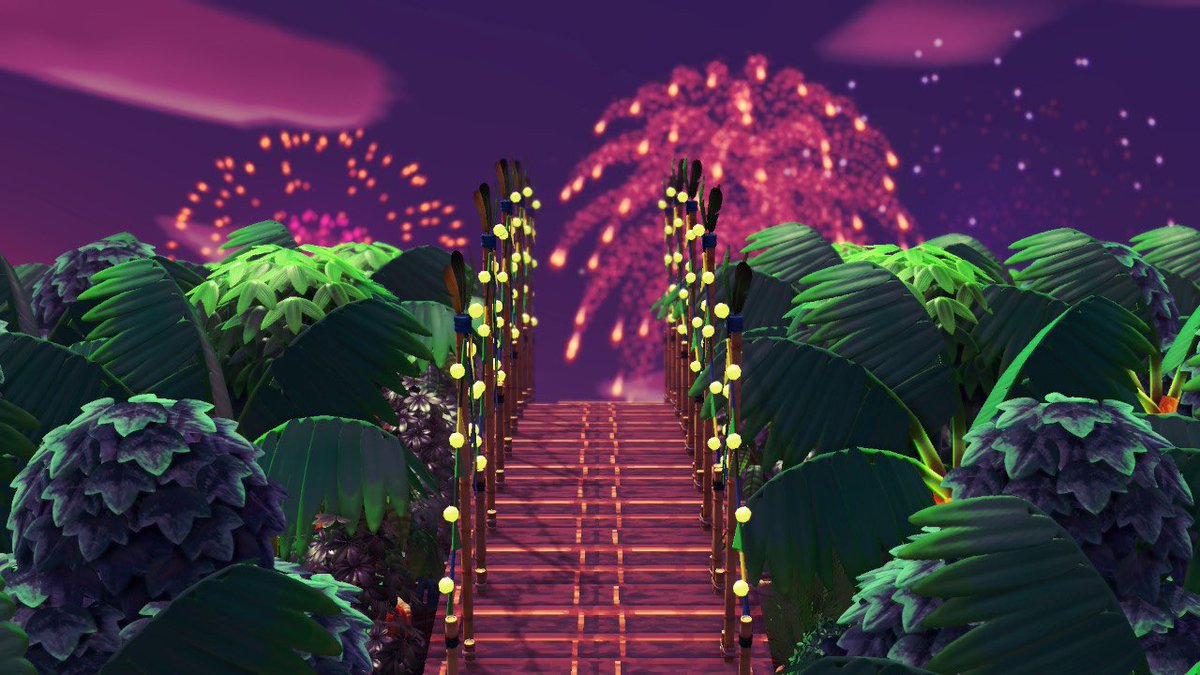 rieee2222's tweet photo. .
季節外れの花火大会inジャングル🌴🌳🍃

#あつ森 #ACNH  #どうぶつの森  #jungle #AnimalCrossing #南国 #あつ森写真部 #あつまれどうぶつの森 #acnhcommunity #acnhisland  #自然 #あつもり #ハピ森 https://t.co/cGO82F1o7Q