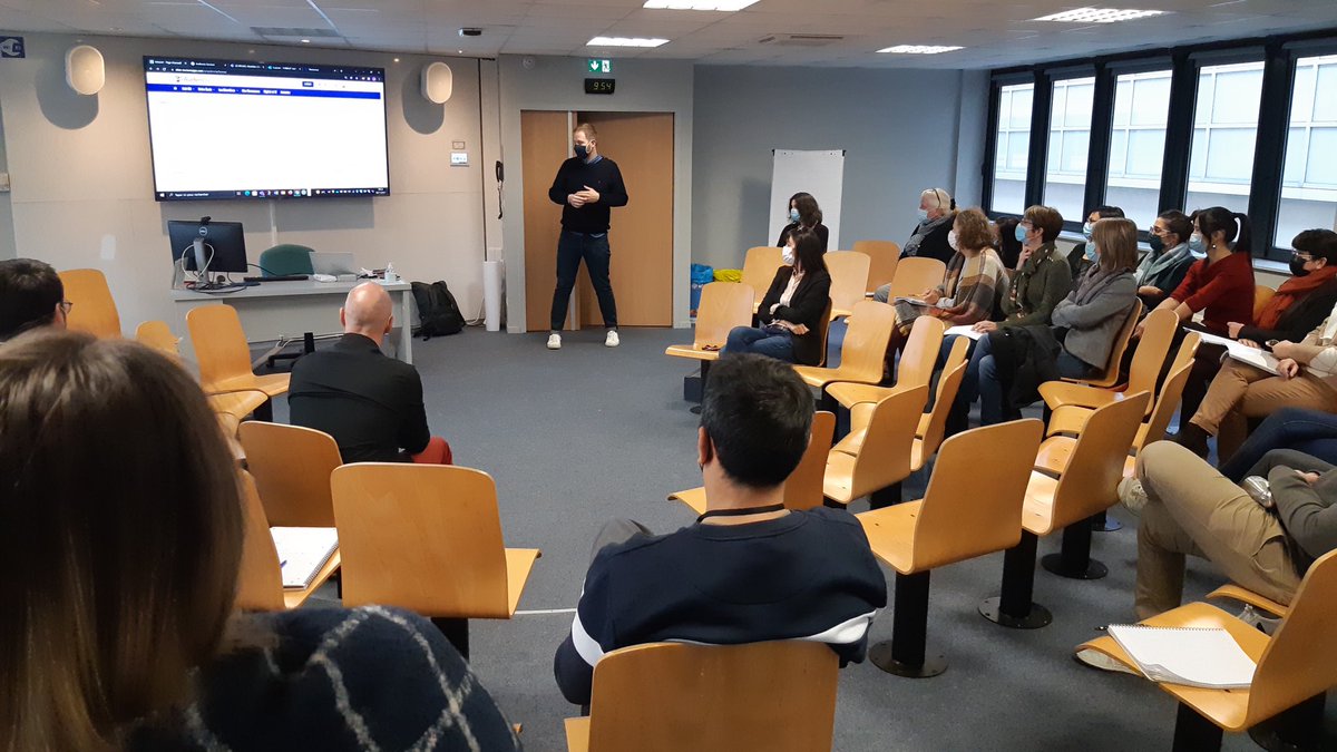 jbthibautBS's tweet photo. C’est la fin de mon tour en 🚴🏻‍♂️ entre nos 3 campus nantais pour présenter, aujourd’hui, le nouvel intranet aux collaborateurs @audencia ! Accueil chaleureux pour un go live de cet univers digital et transversal prévu début de semaine ! 👍🏻 #CoConception https://t.co/aEKHBZOUPd