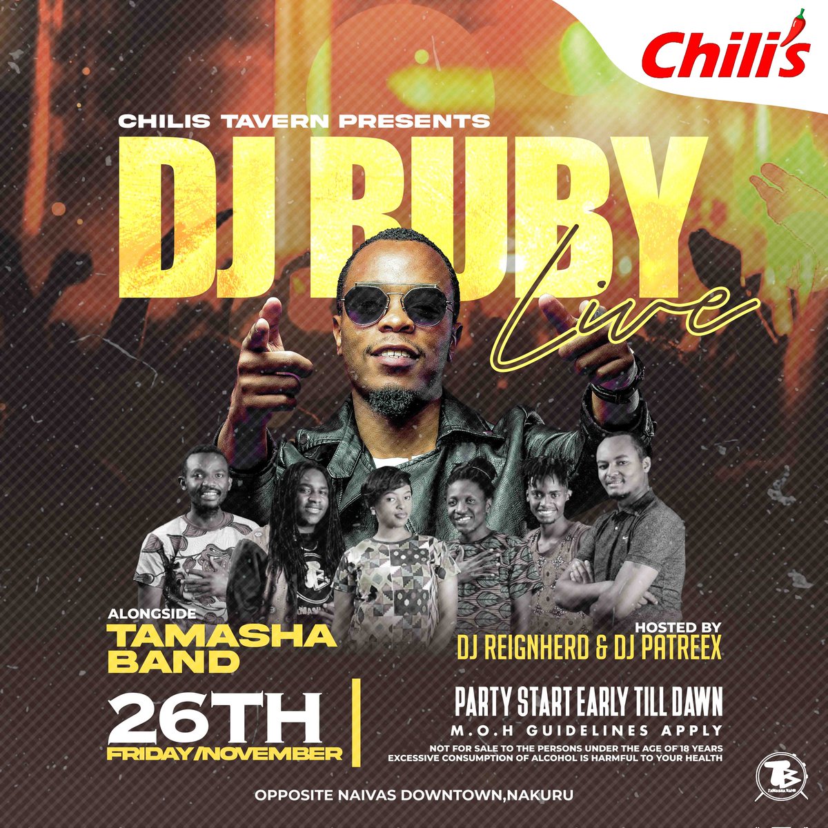 deejayruby_'s tweet image. What's good party people. Tonight inside Chili's Tavern alongside @tamashaband. Tag your crew along. See you there