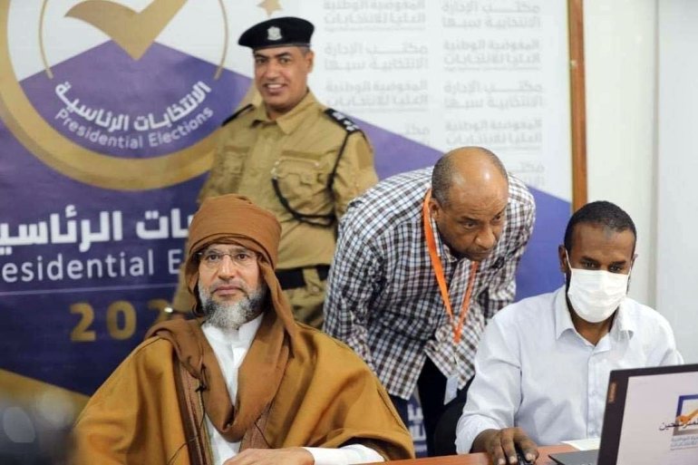 Africanelection's tweet photo. 🇱🇾#LybiaElection: Armed Men Attack Libya's Appeals Court Set To Examine Seif Gadhafi's Disqualification From December 24 Polls

#AfricanElectionsProject https://t.co/RwPLltbnsj