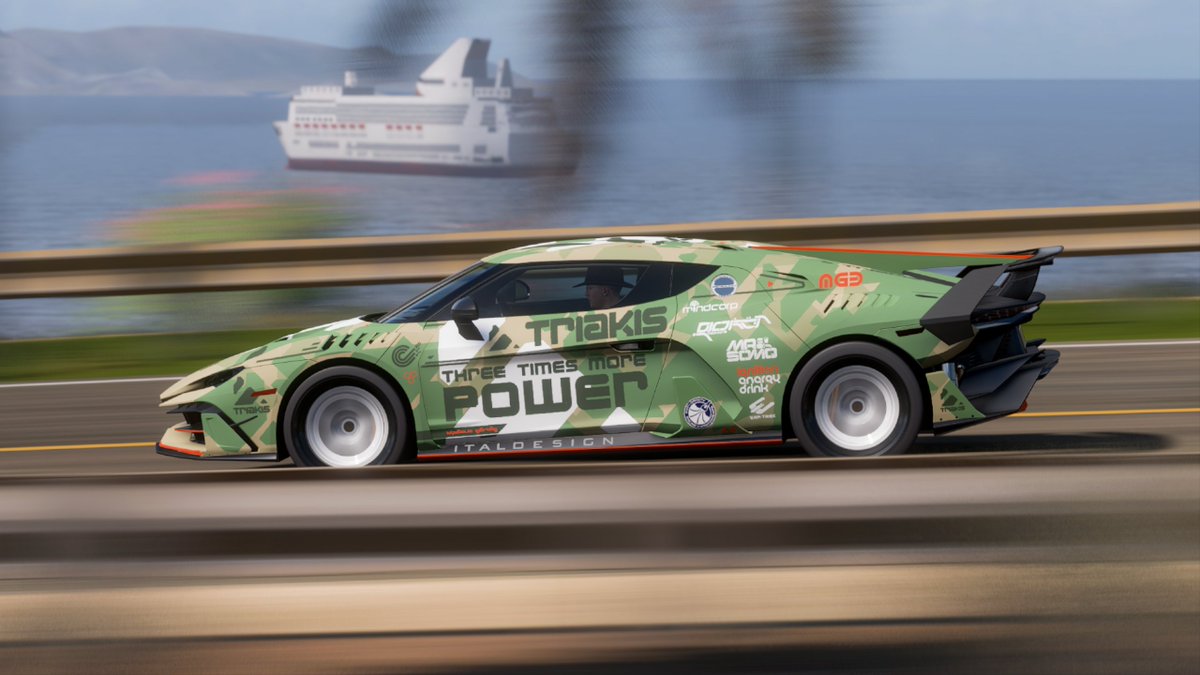 alexbanksdesign's tweet photo. Need a design for the Italdesign Zerouno?! Got you covered "Team Triakis Wipeout Livery" #fh5 #forzahorizon5 #wipeoutseries #abgraphics #italdesign #zerouno @ForzaHorizon @ForzaMotorsport 
 @WeArePlayground
 @italdesign [Sharecode: 527 408 545] https://t.co/57vVHoylid