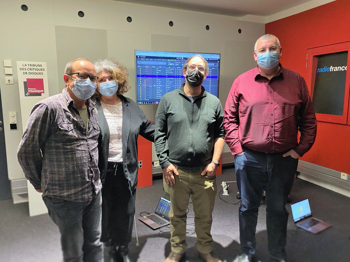 Atelier La Fabrique chez <a href="/radiofrance/">Radio France</a> (#gestesbarrières bien sûr), intégration <a href="/MMWin/">MusicMaster</a> et <a href="/NETIA_software/">NETIA</a> + autres innovations = Plein d'idées à développer ! On a trop hâte ! Merci aux équipes, à <a href="/ACE_Media_Tools/">ACE Medias Tools</a>, <a href="/LeToyo/">Christophe Brugère</a>, Véronique Grossi, François Guillaume et <a href="/FrederickMonge/">Frédérick Monge</a> 🙂