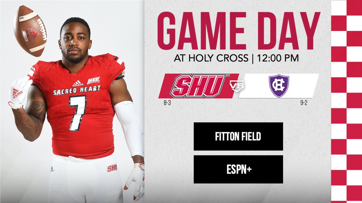 sacredheartufb's tweet photo. Down to 24, time to lay it on the line. #SHUGrit #WeAreSHU #FCSFB 
🕘 - 12:00 PM
📍 - Worcester, Mass. (Fitton Field)
📺 - https://t.co/UNDpBPj6Q1
📈 - https://t.co/nVwi9YafbE https://t.co/c3m4gMfozl