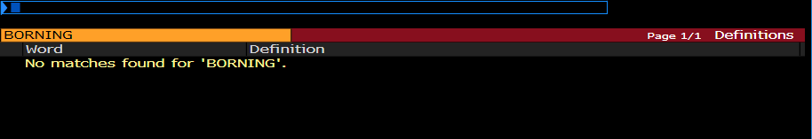 New WORD!....You heard it hear first....

#BORNING   

-  a Boring Morning...  predominately found in CMBS markets when all the Traders are taking vacation day or have lost their risk appetites!