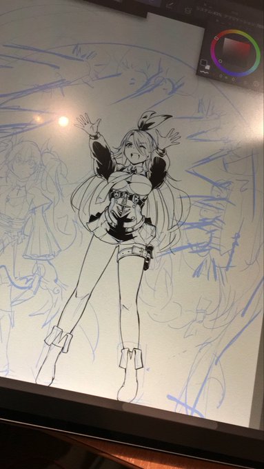 本日のドトール作画ここまで
実家帰ってやるかなぁ 