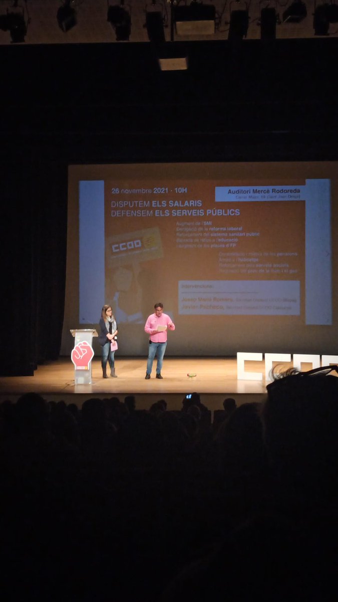 pacoramosbcn's tweet photo. 📢Javier Pacheco #AssembleaCCOO
✊𝗗𝗜𝗦𝗣𝗨𝗧𝗘𝗠 𝗘𝗟 𝗦𝗔𝗟𝗔𝗥𝗜✊ 𝗗𝗘𝗙𝗘𝗡𝗦𝗘𝗠 𝗘𝗟𝗦 𝗦𝗘𝗥𝗩𝗘𝗜𝗦 𝗣𝗨́𝗕𝗟𝗜𝗖𝗦✊ Valorem treballs essencials, geriatria, neteja #DiscapacitatEnLluita per sortir de la precarietat.
CANVIEM LES COSES‼️
@ccoocatalunya
@CCOOeducacio https://t.co/2Oc1eiU2LD