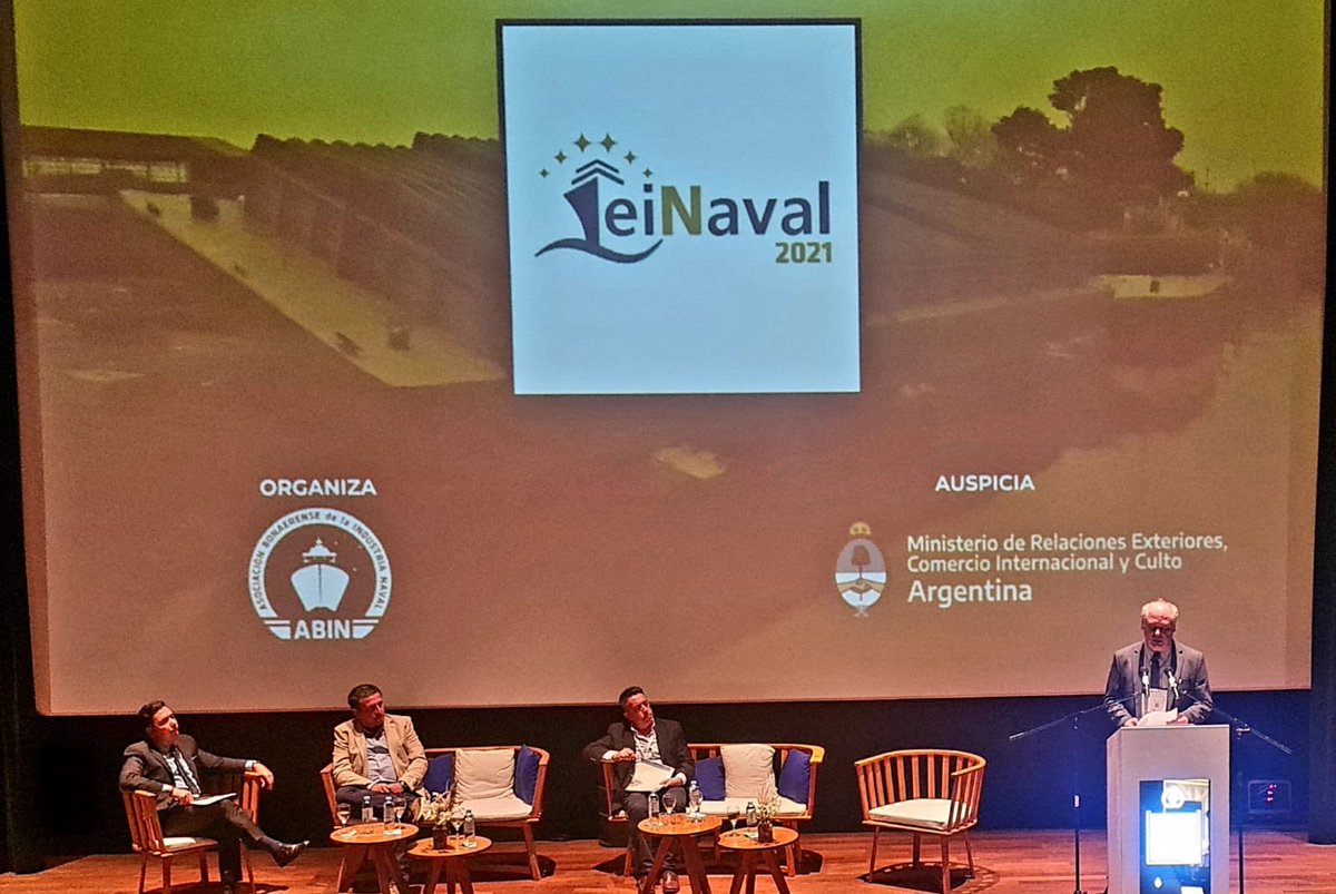 La UIC presente en el Encuentro Internacional de la industria Naval. youtu.be/C8NvLFaCQT8