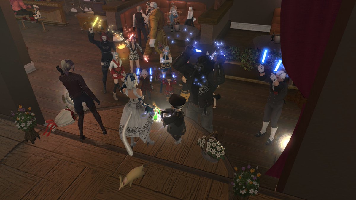 tempmobqaq's tweet photo. Had a great time at the soft opening of a bar tonight. Looking forward to the grand opening.
Carbuncle • Shirogane • Ward 24 • Plot 1
#elixirbarffxiv https://t.co/vDioD5Xbq5