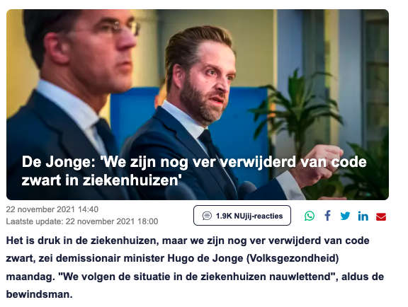 KustawBessems's tweet photo. Van 'ver weg' naar laatste fase voor code zwart in vier dagen.

Hoe kan een Kamermeerderheid dit elke keer weer zo door laten gaan? https://t.co/mOFlwHVbfS