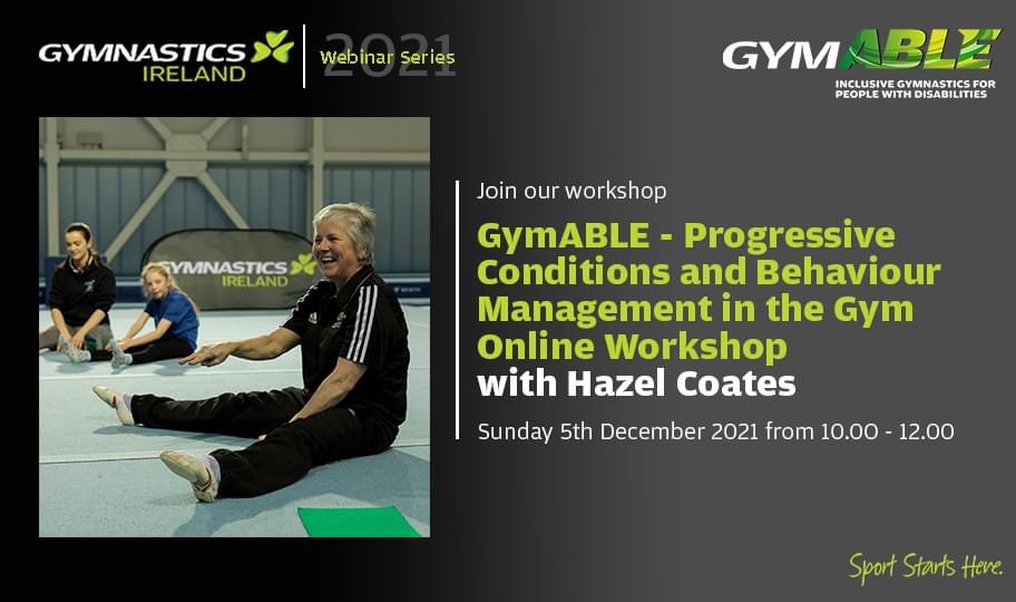 GymnasticsIre's tweet photo. As part of our #GymABLE Celebration Week this month, #GymnasticsIreland would like to invite our members to join our webinar series 'Inspiring Stories' starting this Monday 29th November 2021 💚
BOOK YOUR PLACE HERE 🙂👇 https://t.co/77lpIdXhYb https://t.co/vxaJh0sO0j