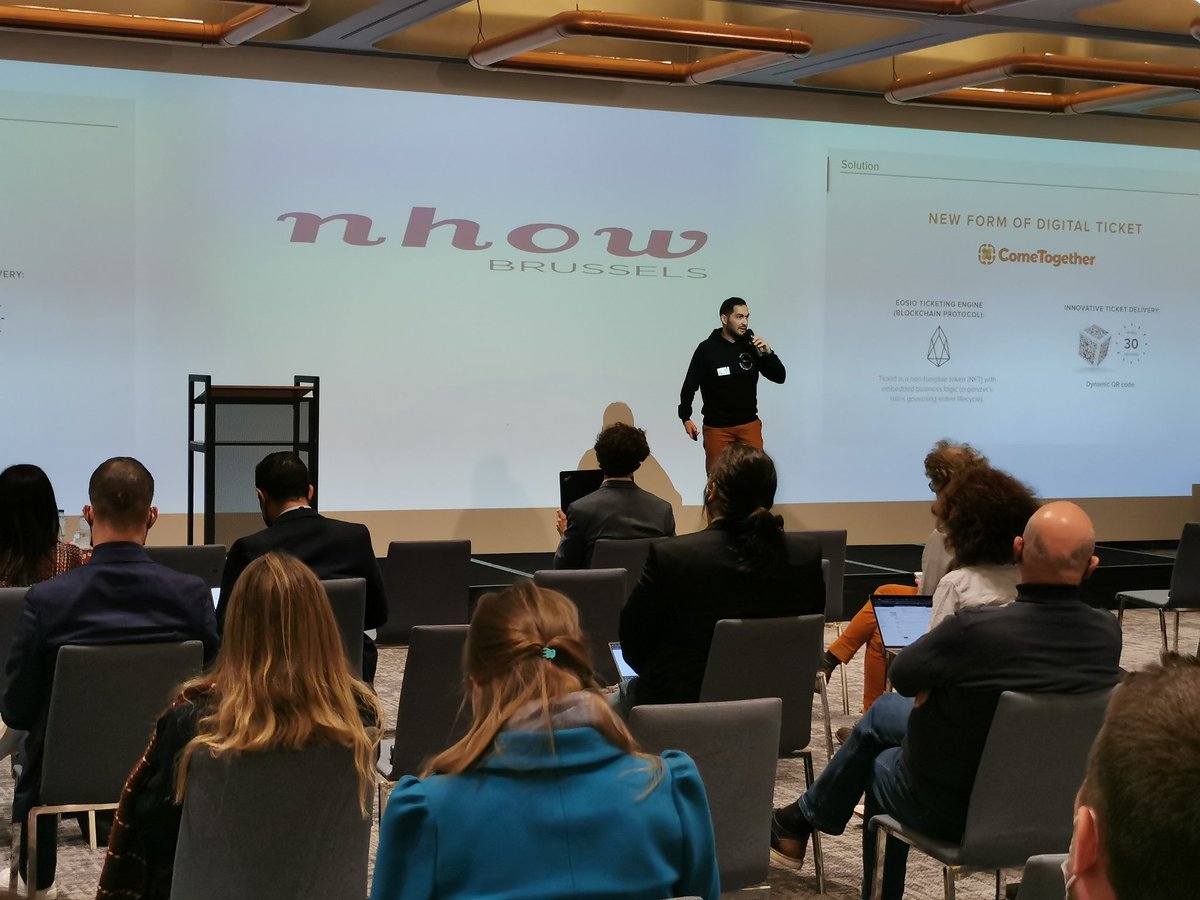 h2020_blockIS's tweet photo. 🎖 LIVE | FINAL EVENT!

ℹ️ Open Call 2 | Now on stage – @ComeTogether_RN, a Greek company that provides infrastructure for event ticketing, fraud and scalping prevention along with secondary market revenue management!

#BlockIS #Innovation #H2020 #Blockchain https://t.co/Jv4x3l3hS5
