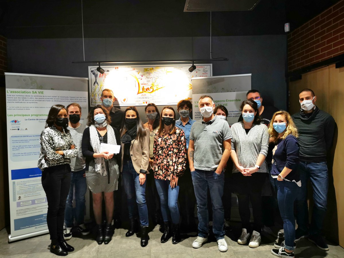 🙌Un grand merci aux 47 collaborateurs qui ont participé à un “Run up” solidaire. 

🏃Chaque km parcouru est converti en don : <a href="/assoSAVIE/">Association SA VIE</a> a pu récupérer 300€ pour la recherche médicale sur le syndrome de la mort subite du nourrisson/in-utéro.

#employeeadvocacy #projetassociatif