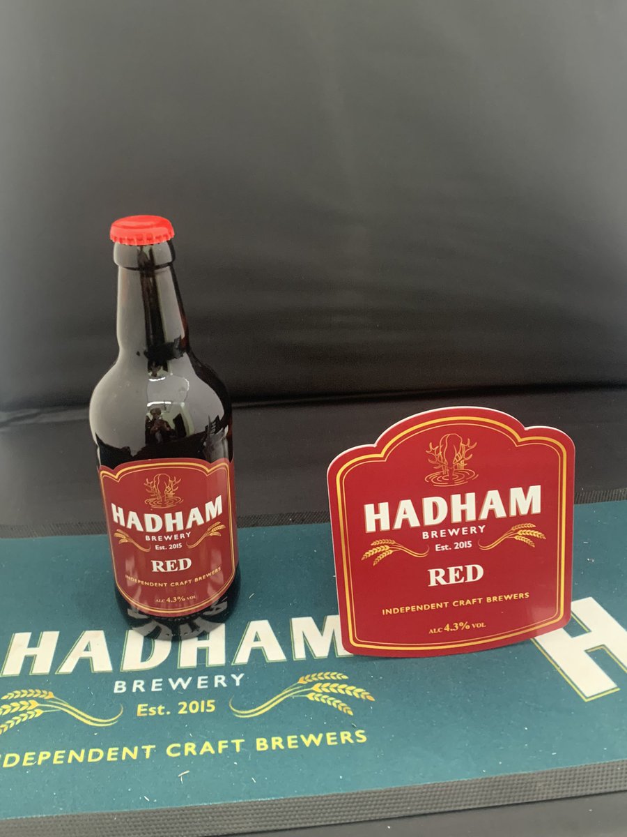 Hadham_Brewery's tweet photo. Proud to introduce Hadham Red! Made of red berries and a balanced, deep amber malt, Red is a red-brown ale with a berry hop aroma and a bitter taste.
It’s our Autumn brew, but we’ve brewed a December batch as it’s sold so well! Available 6/12/21.
#Hertfordshire #Hadham #ale https://t.co/Yt1cyEuAcD