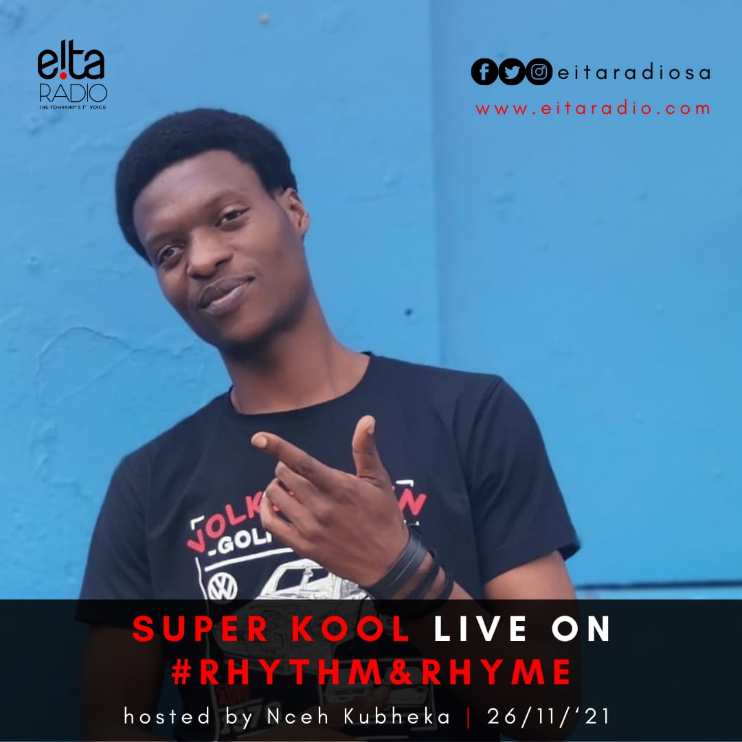 eitaradioSA's tweet photo. He is a recording artist with vocal and writing abilities and will be blessing the M.I.C this afternoon on our New Hip Hop Show #Rythm&amp;Rhyme

Listen in on https://t.co/JY9gdxzfnO               #thetownships1stvoice #hiphop #hiphopculture https://t.co/n5tWYZoK8p