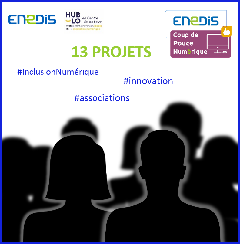 [Opération Coup de Pouce #Numérique💡]
👉Durant 2 semaines, <a href="/enedis/">Enedis</a> vous dévoile les associations qui défendront leurs projets en faveur de l'#InclusionNumérique devant notre jury
✅Découvrez, vous aussi, leurs idées innovantes !
🧐Zoom sur les 2 premiers profils 👇