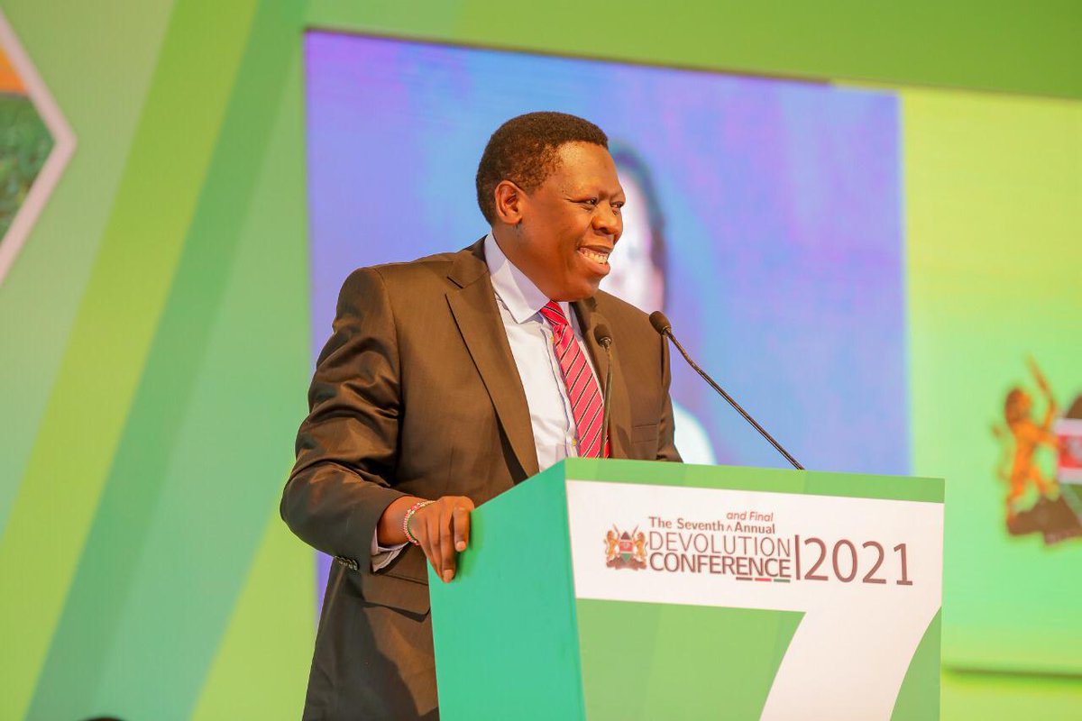 EugeneLWamalwa's tweet photo. Just closed the 7th Devolution Conference in Wote, Makueni County. Hongera @governorkibwana, @KenyaGovernors and all stakeholders for the successful event.
#DevolutionConference2021 https://t.co/Fxutl3t35I