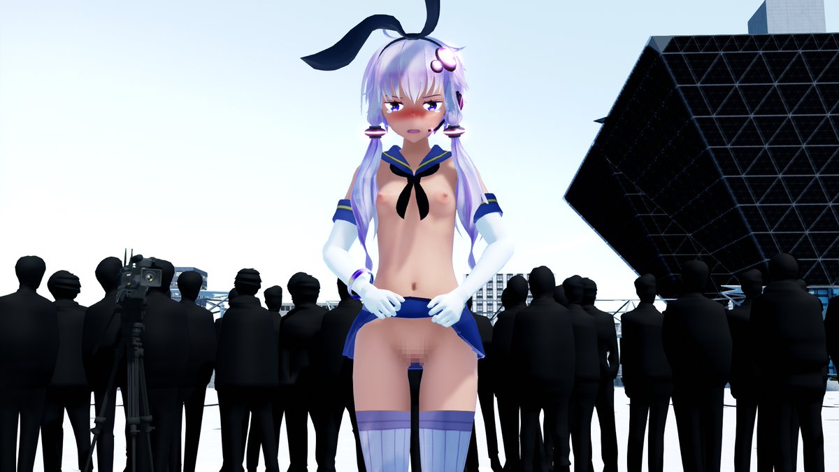 コスプレ会場でエッチな撮影会 