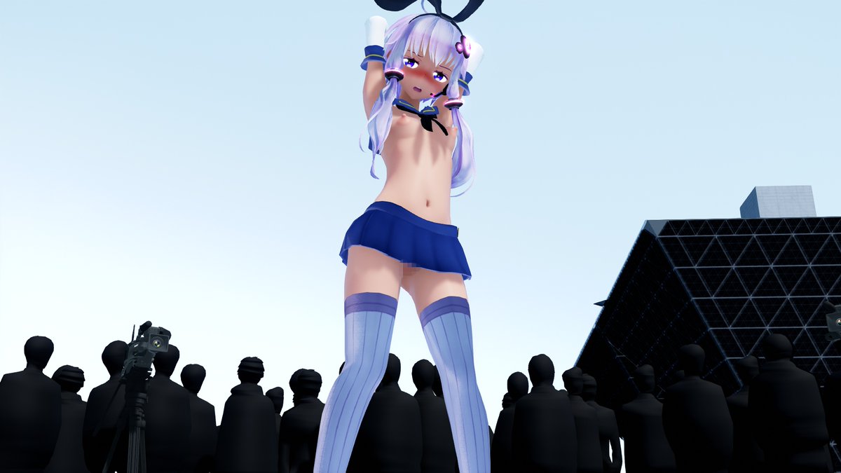 コスプレ会場でエッチな撮影会 