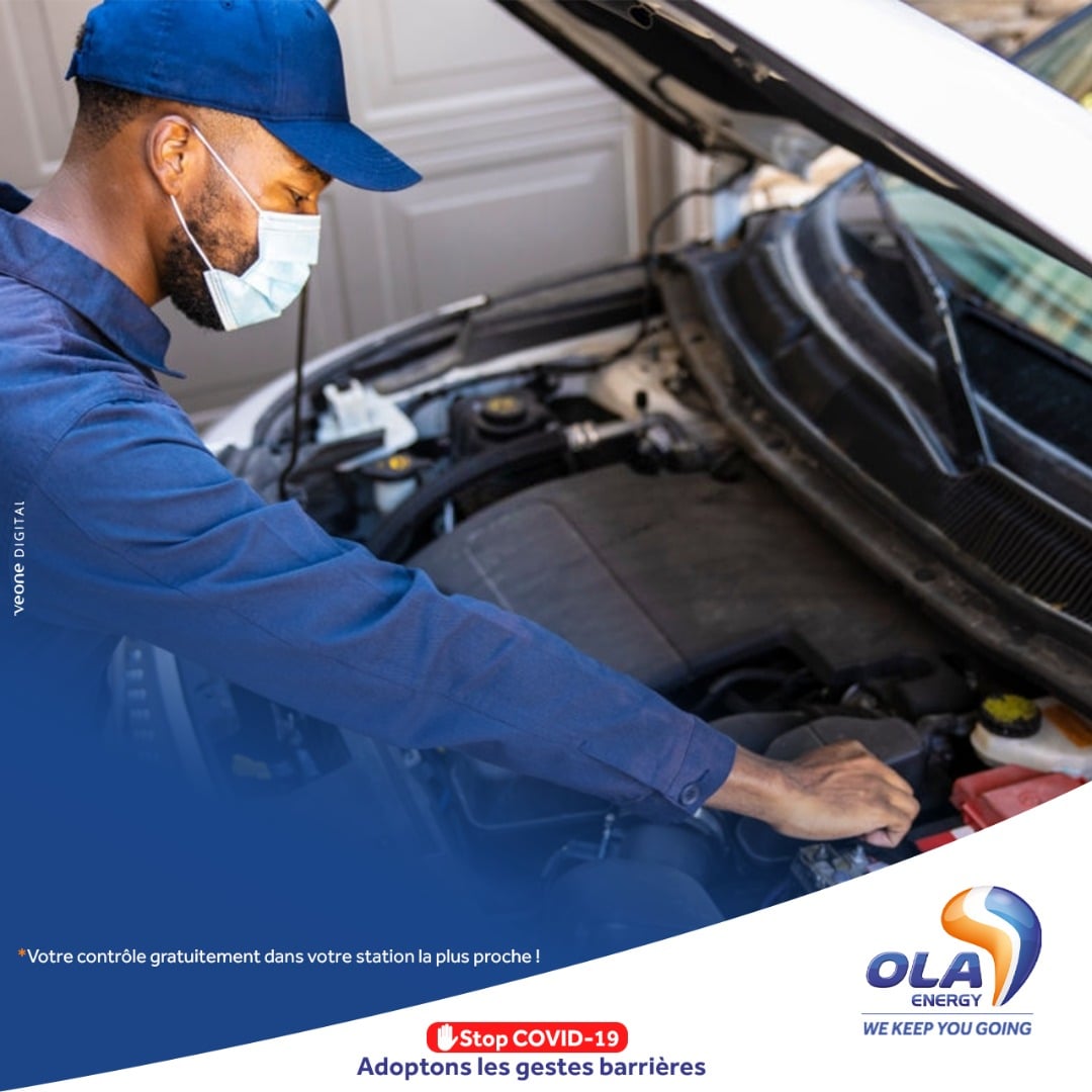 OLAEnergyCI's tweet photo. Le secret pour prolonger la longévité de votre véhicule ?
L'entretenir régulièrement afin qu'il garde sa valeur plus longtemps.
C'est pourquoi nos experts font votre contrôle gratuitement dans votre station OLA ENERGY la plus proche !
#OLAEnergyCotedIvoire #PrenonsLaRouteEnsemble https://t.co/WyYgsNNh4C