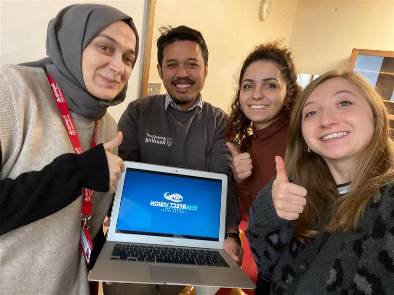 UniRdg_KTC's tweet photo. Another set of happy faces after a great presentation from PHArfect Vision at #YES21's @GSK workshop. Well done from everyone at the KTC, it's been a pleasure to #mentor you and we are excited for your future @UniRdg_FNS @FrazierProf @Afroditi_UoR @Mills_CE @j_lovegrove https://t.co/xD3GCyXEE7