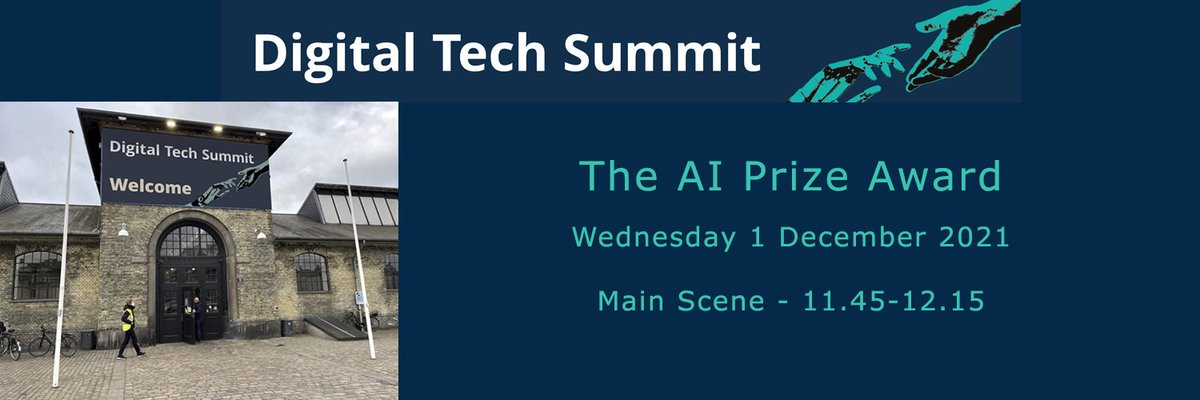 Don't forget to select your sessions and workshops, when you visit #DTS2021  bit.ly/3DtQX1X. You can do it via the app or when you log into the event page. Tickets for the main scene are popular. Don't miss the #AI Prize Award