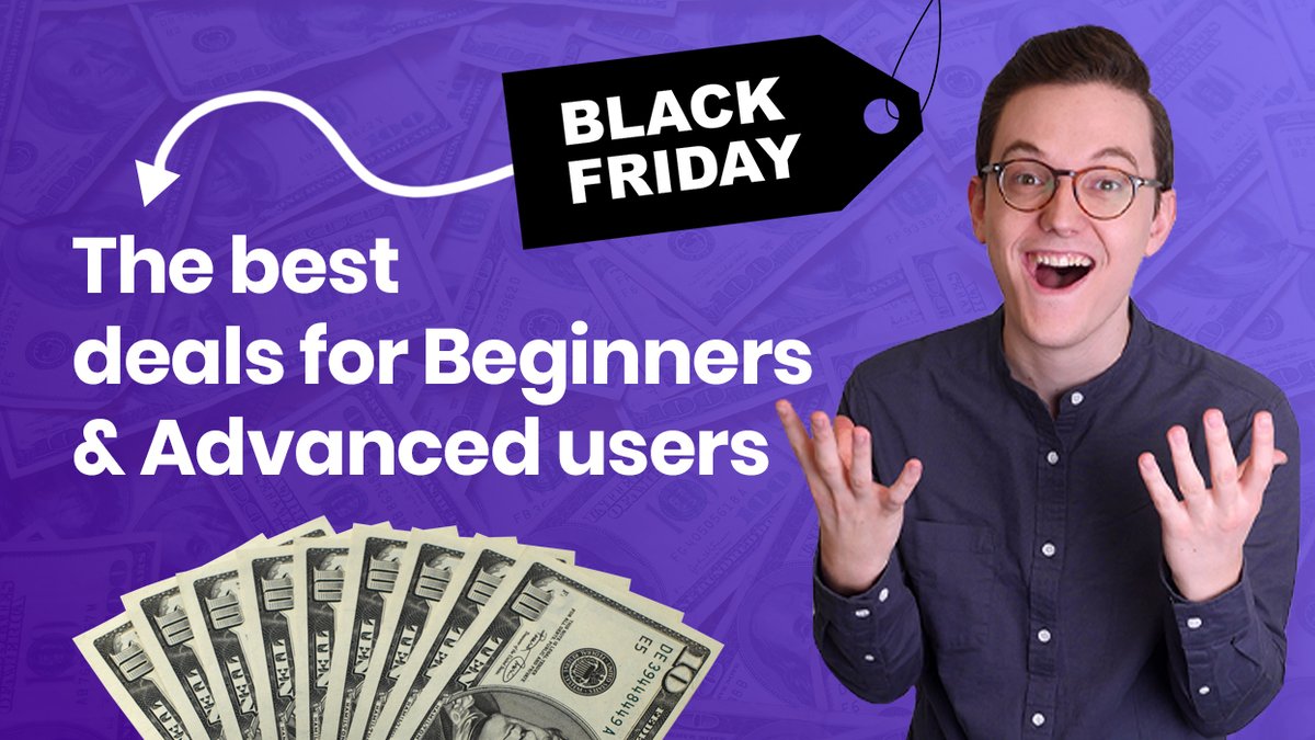 We all know there are great deals this weekend, but what software do you need at what stage of your web design career? That's what I'm trying to answer in this video: youtu.be/kuZLylWjF68