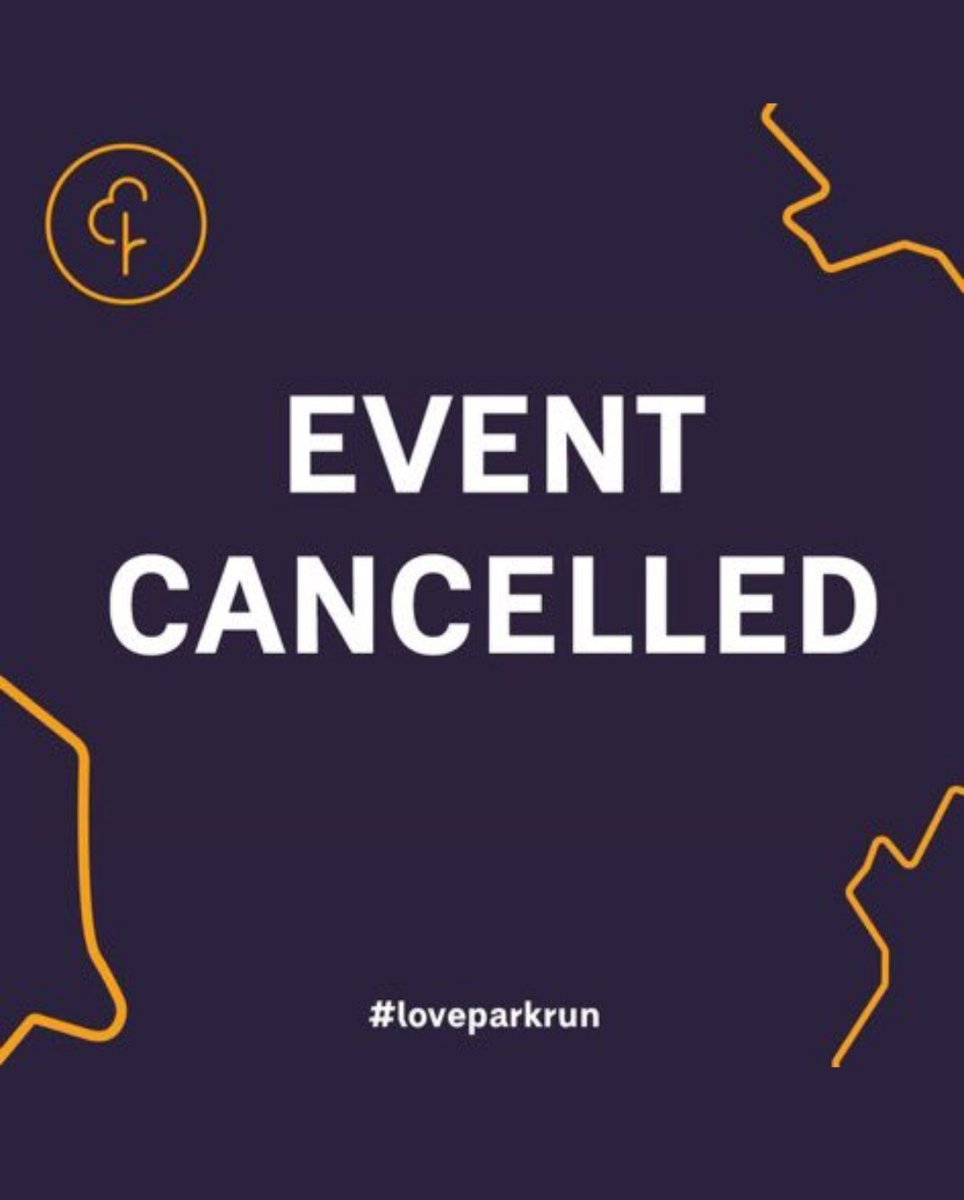 Due to the tree filled course that resides on Ward Park, we have decided to cancel due to the predicted high winds. Back next week ! #loveparkrun