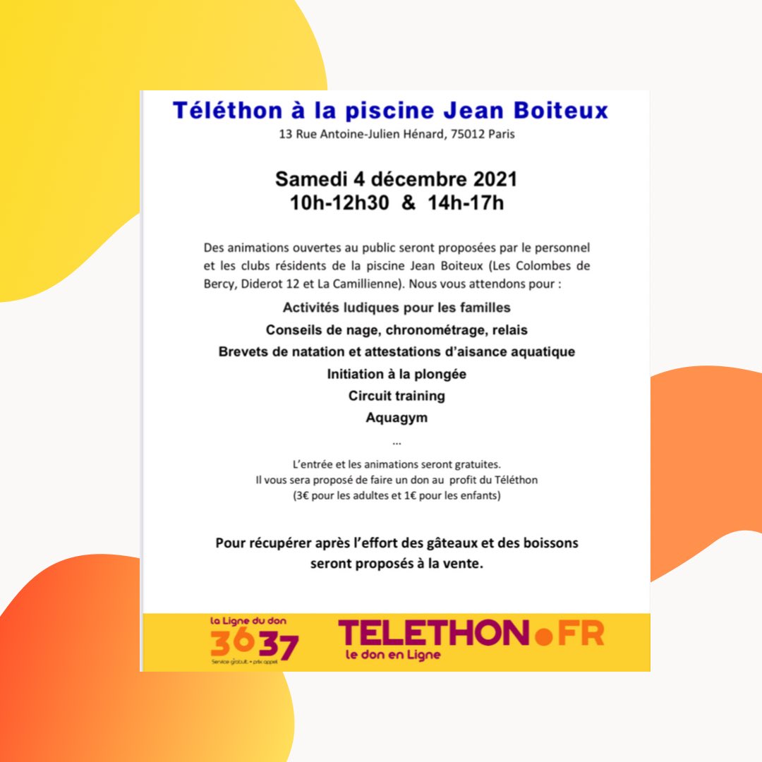 Téléthon Paris tweet media