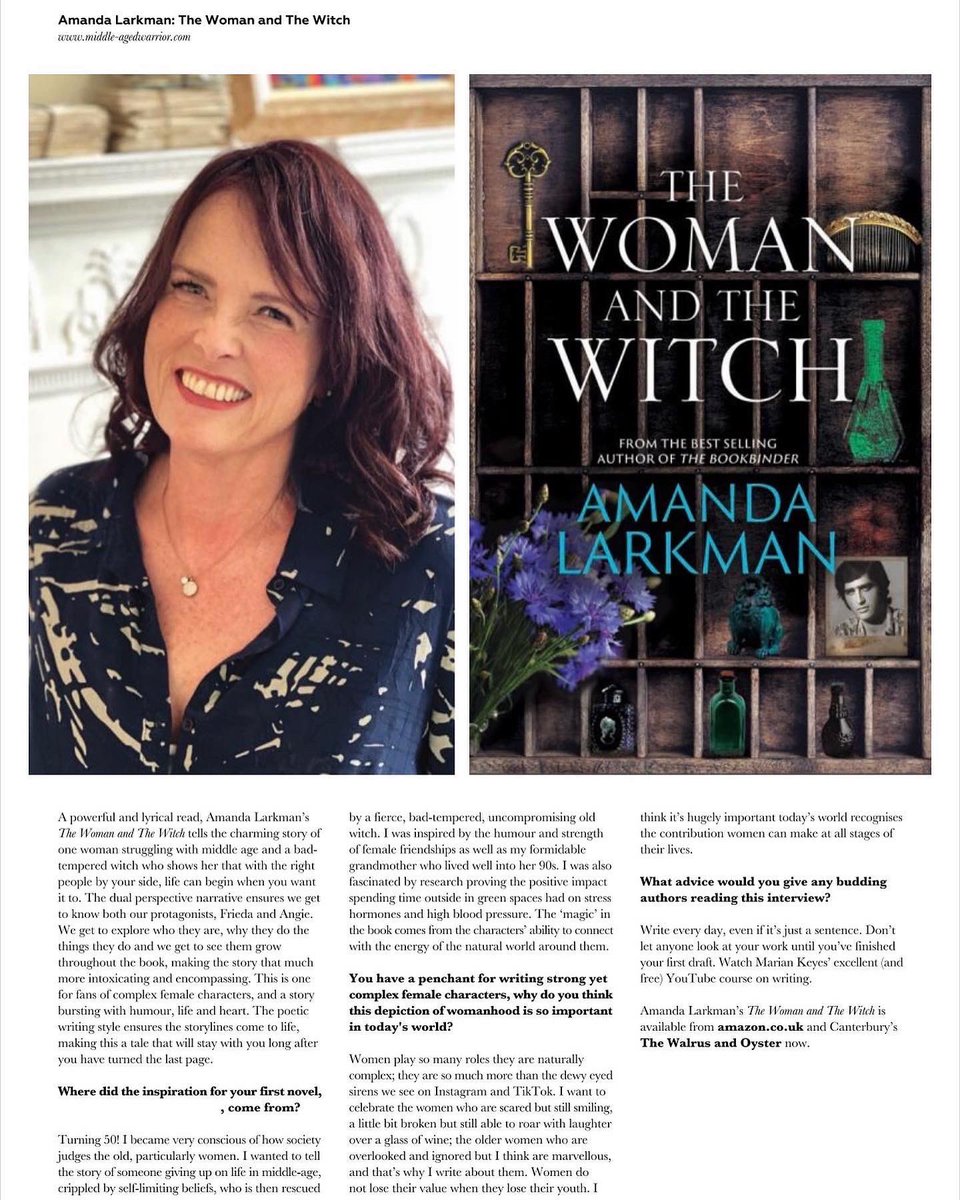 MiddleageWar's tweet photo. What a gorgeous gorgeous write up in the Christmas edition of @insideKENT  thank you so much for featuring my book and thanks to Jess Marshall for interviewing me. #insidekent #kentwriter #thewomanandthewitch #witchybook #magic https://t.co/PoGjOcRuIH