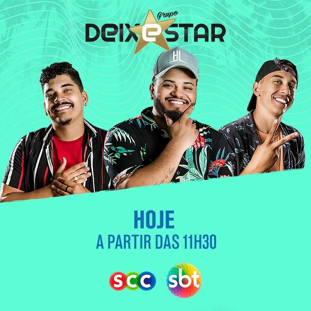 grupodeixestar_'s tweet image. Bom dia, família. 
Hoje temos um convite especial. Estaremos no @sbt pra sextar com um pagodinho. 😍 É Deixe ou não é? 😜

#deixestar #pagodeiros #floripa