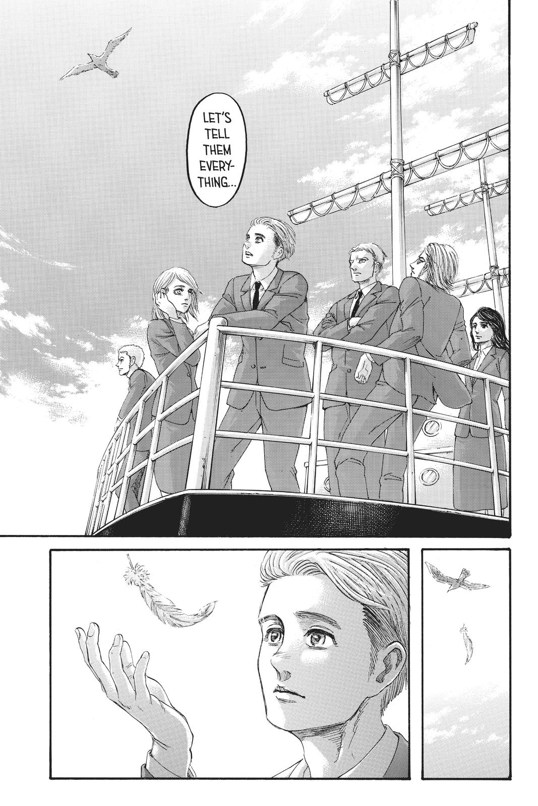 YouTube Emperor on X: -Mikasa and Armin (the ones he cared most) and more  are breathing right here -Paradis was not nuked only Shiganshina was  bombed, you have zero evidence that the