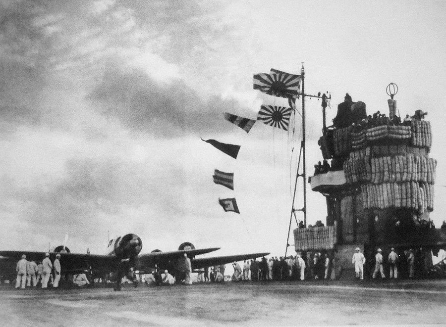 This day in 1941, a Japanese fleet consisting of six aircraft carriers, carrying over 400 aircraft, departed from Hittokapu Bay, Kurile Islands, en route to a position northwest of Hawaii. 

Final destination, U.S. naval base at Pearl Harbor. #WW2