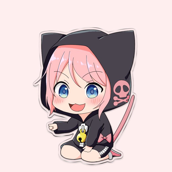 今回の冬コミで超数量限定であろにゃんちゃんアクキーを頒布したいんですが、
デザインは普通の顔とぐるぐる目(よだれ)のどっちの方が欲しいですか?? 